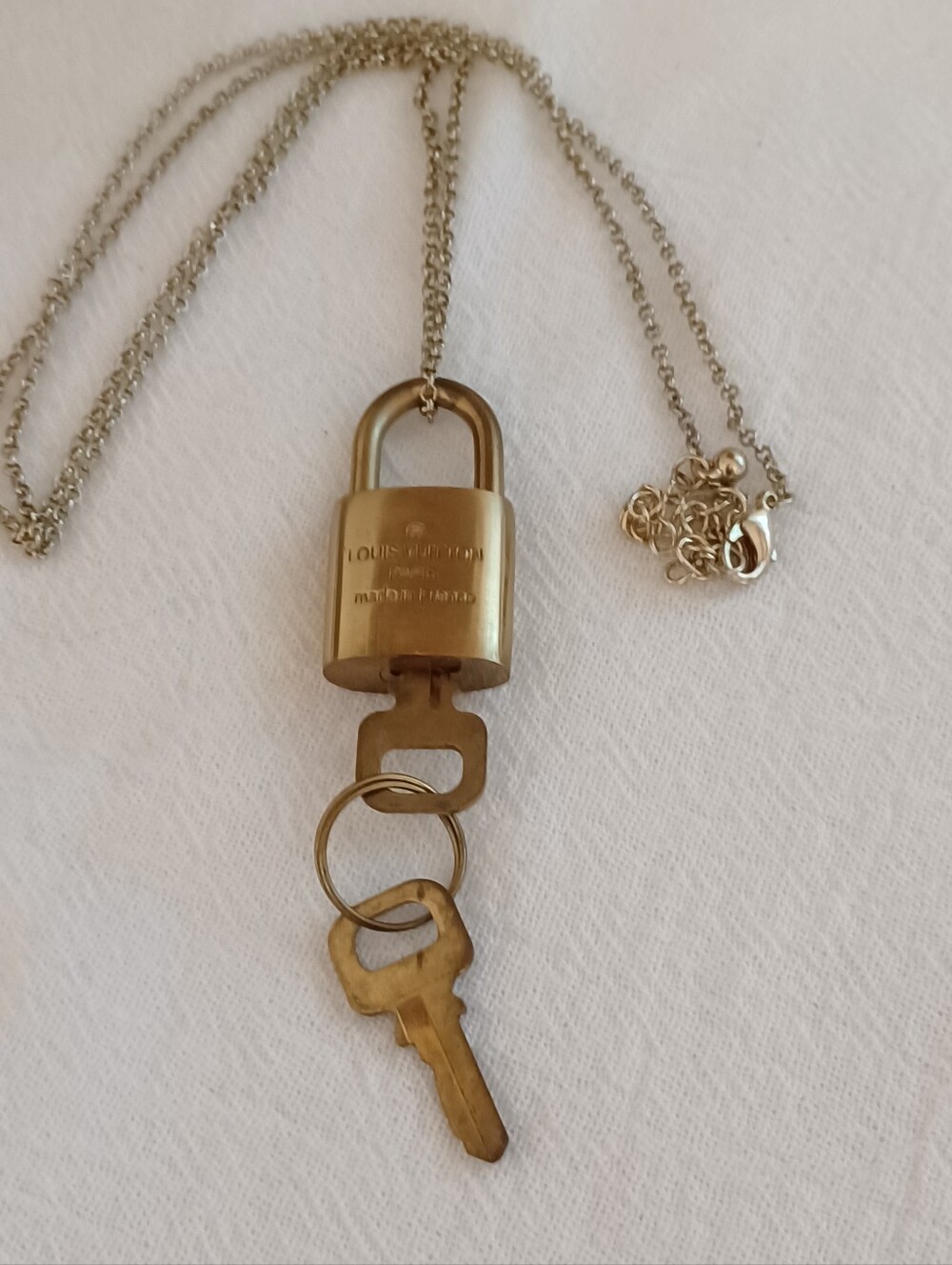 Louis Vuitton Lock & Keys Necklace